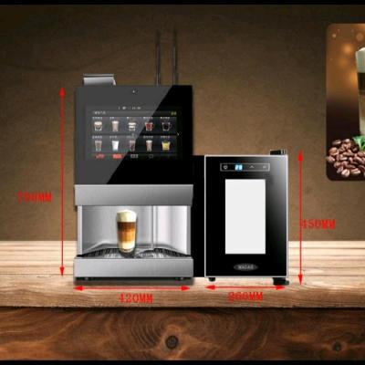 Máquina automática de café fresco Espresso de 2000W 4G WIFI Internet