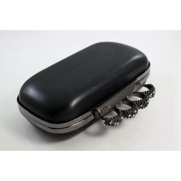 Knuckle Duster Antique Silver Box Clutch Frames 199mmx119mm