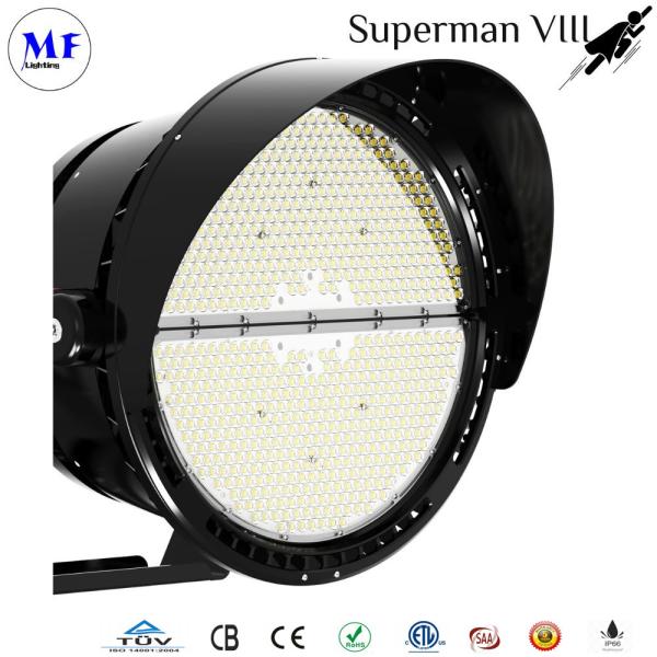 300-1200W IP66/IP68 LED Flood Light Stadium Light 5 anos de garantia com tratamento de superfície para o campo esportivo