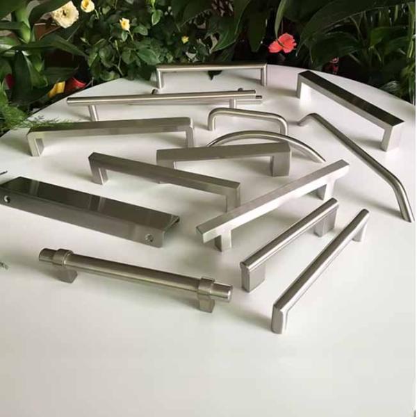 Wooden Door Stainless Steel Round Knob And Fix Rotatable Door Handle