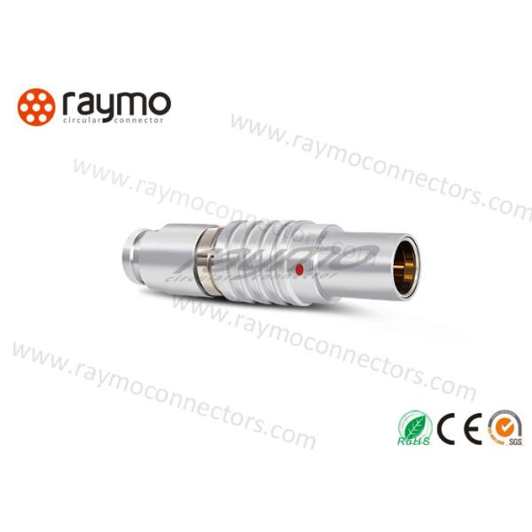 Push Pull Circular Electrical Connectors, Brass Electrical Connectors CE ROHS Approval