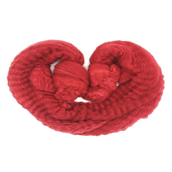 染められたポリエステルを引く100%の固体ポリエステル原料102mmを添加しなさい