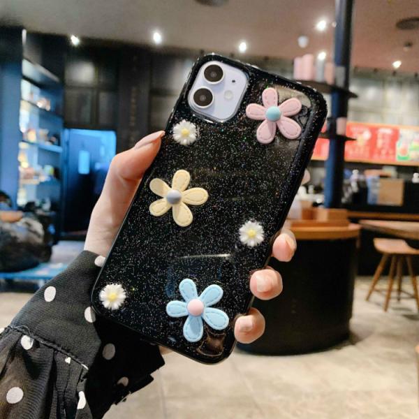 Anti Dirt Daisy Phone Cases 3D Toy DIY Design For Girls Women