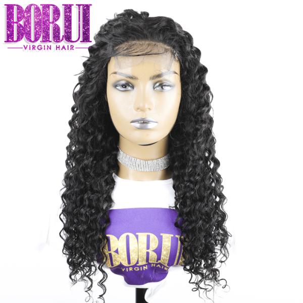 Deep Wave Glueless 4x4 Lace Closure Wig 250% Density
