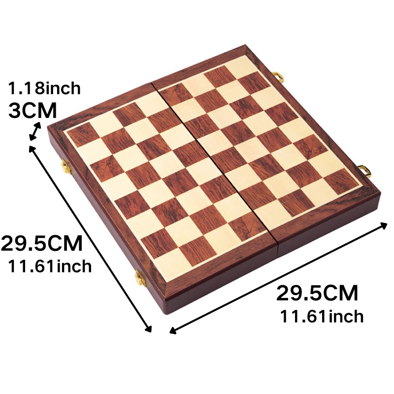 Portable Metal Chess Set with Durable Aluminum Alloy and Foldable Design for Travel and Home Entertainment