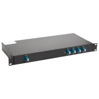 Compact 8 Channels CWDM Mux Demux 1RU Rack Mount Simplex BIDI Transmission Transforming