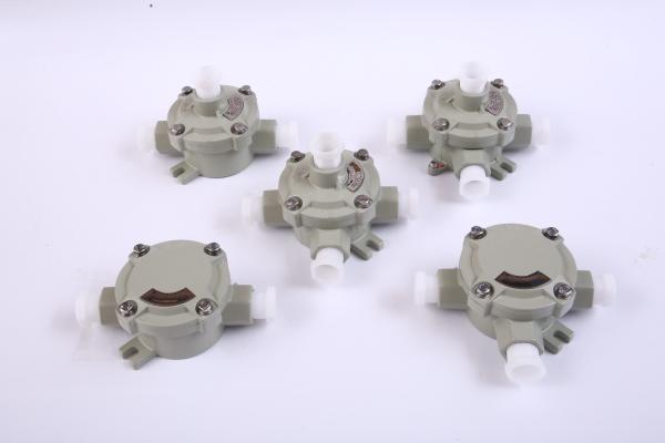 Se puede personalizar IP65 Ex Proof Box de conexión eléctrica de entrada de cable de concha de aluminio G1/2 G3/4 G1 G1 1/4 G1 1/2 G2