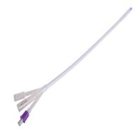 Todos os serviços franceses do OEM do uso médico da maneira do cateter 3 do silicone 10
