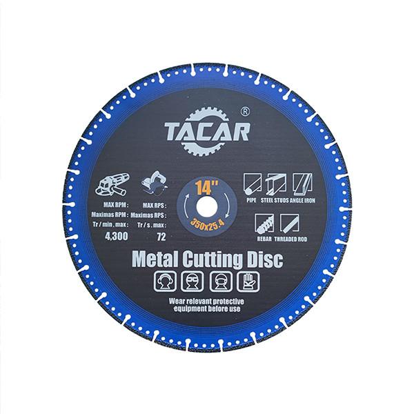 Metal Cutting Emergency Diamond Saw Blade 14 Inch Vacuum Brazed