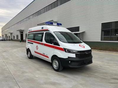 Poder móvel do motor dos pacientes 85kw do transporte do carro da ambulância da emergência do hospital