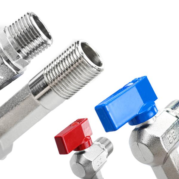 Medium Pressure Bathroom Angle Valve 2 Inch 3 Inch 4 Inch Forged Technics