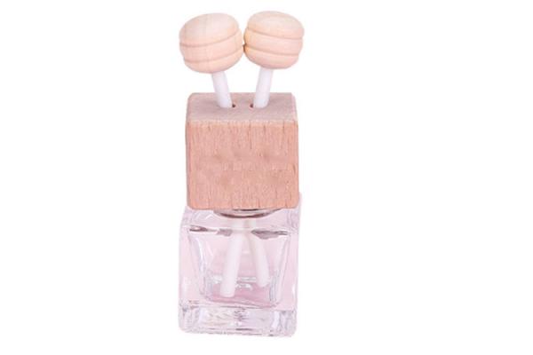 Pearly Luster Car Freshener Hanging Perfume Glass Bottle