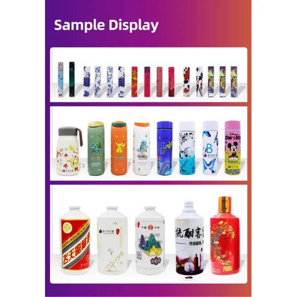 High Quality Printer 360 Round Aluminum Cans Auto UV Cylinder Printing Machine