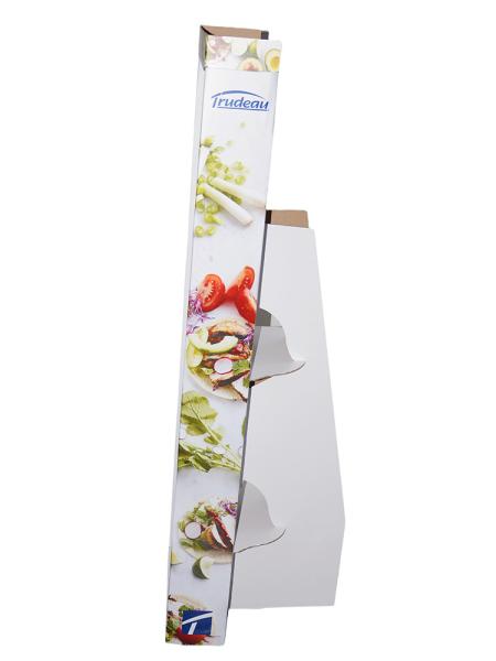 Wall Mounted Retail Pegboard Hook Display Custom Made 4 Color Pantone Printing