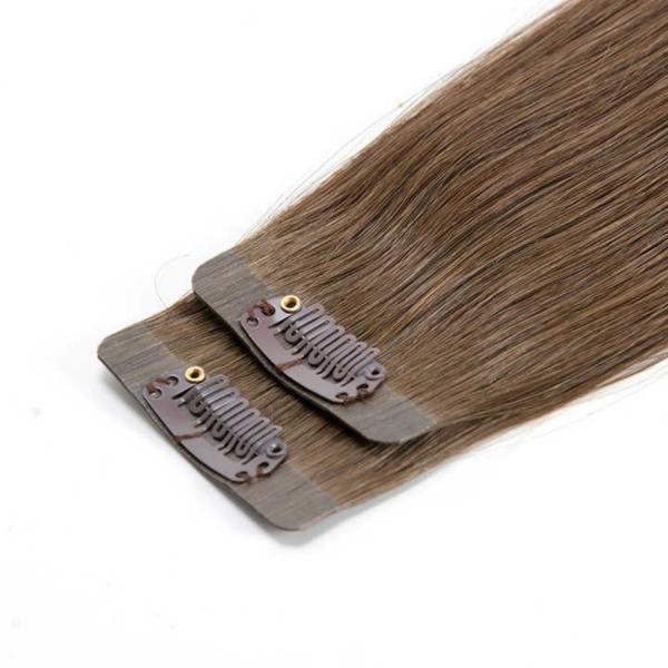 Seamless Clip Ins Vietnamese Hair Extensions with Pre-Bonded Style Clips and Tangle No