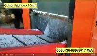 telas de 1600F Cottom que machacan la capacidad de destrozo por hora hecha punto 400kg del tamaño del final de la trituradora 10m m de la tela