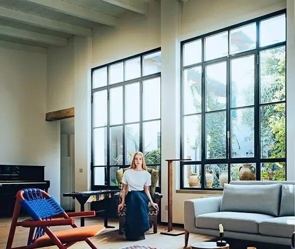 Tinted Glass Extruded 1.4mm Aluminium Alloy Windows