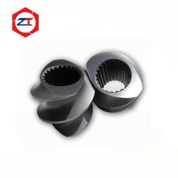 As peças da máquina da extrusão da pelota do OD 62.4mm parafusam as peças altas do moinho de alimentação da capacidade da limpeza de auto do elemento