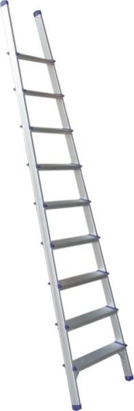 Aluminum Ladder 12 Meter Silver White Step Ladder  150kg  Max Load