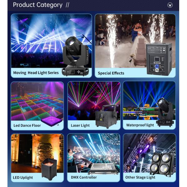 300W Gobo Logo Projector Light Indoor Work Light 6000K Waterproof Gobo Projector