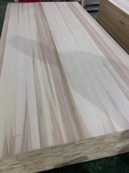 Painel de madeira maciça de álamo de 4X8 polegadas com e competitivo em 480-510kg/m3 Densidade