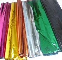 Gold Metallized Film Red Color Metallized Pet Thermal Laminating Film For Paper Lamination