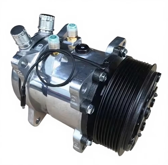 New Sanden Universal Car Compressor Auto AC Air Conditioner Fridge 505 507 508 510 Universal Accessory