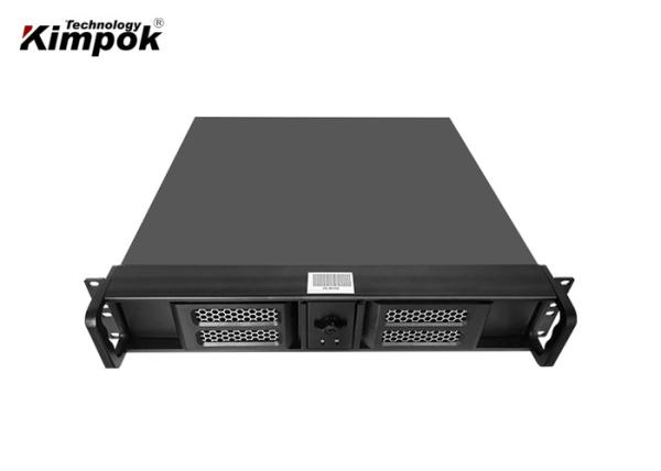 250km COFDM Digital Wireless Video Transmitter With AES Encryption 80 Watt Power