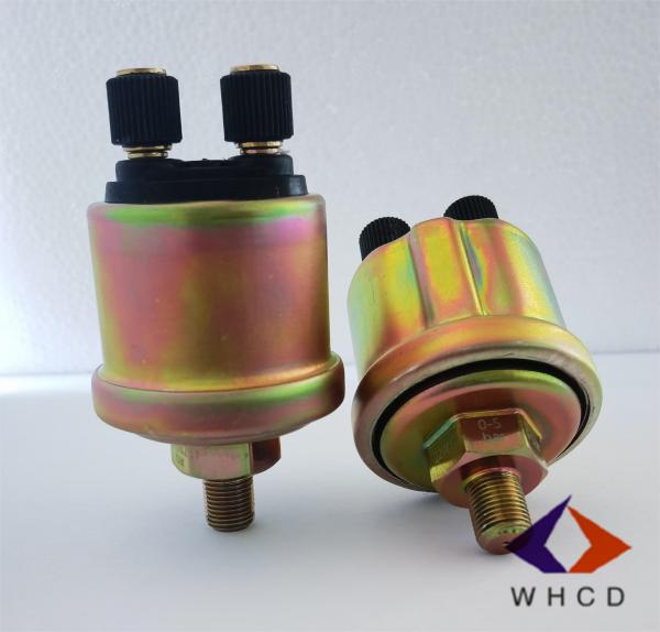 0-5bar 10-180Ω 1.45bar G1/8Thick-Film Oil Pressure Transmitter Zinc Plated With Alarm