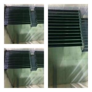 Customized Safety Tempered Glass Toughened Glass For Partition / Balustrade