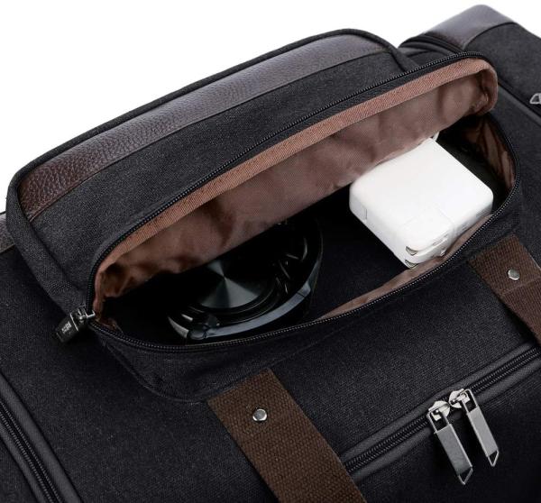 Garment Large Custom Travel Bag Crossbody With Trolley Sleeve BSCI