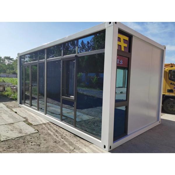 Fast Assembly Flat Storage Container Insulated Prefabricated Living Container Home for Office Professional Customization