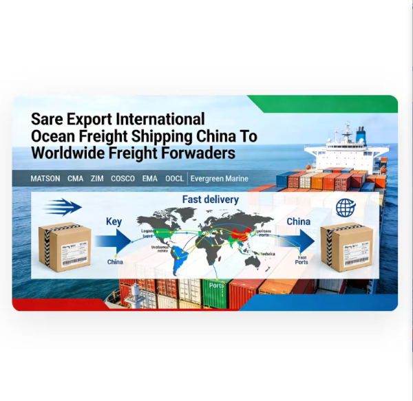 Safe International Ocean Freight Shipping Services From China To Worldwide