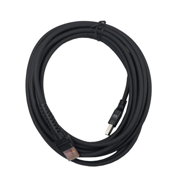 PVC 2m USB Cable , Datalogic Scanner Cable Pure Copper Material
