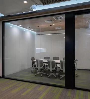 Customisable Modern Glass Partition Walls Height Color Flexible for Stylish Indoor Spaces