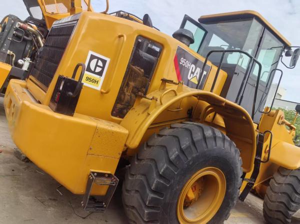 オリジナル フロントホイールローダー CAT 950H 7.965*2.78*3.345 M 4.0 Cbm バケツ容量 使用された建設機械