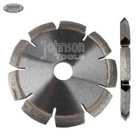 6 Inch Laser Welded Crack Chaser Tuck Point Diamond V Groove Cutting Blade For Concrete Mortar Removal
