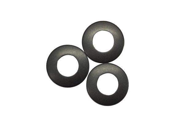 Filled PTFE rings with good seal and low friction coefficient for shocks