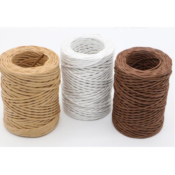 50 meter paper vine bouquet with iron wire, tied with vine, woven with iron wire, thin paper rope, thin paper vine, fresh flower packaging material