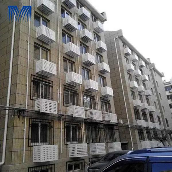 Защита в стеновой очистке алюминиевая металлическая крышка очистки воздуха кондиционерная крышка кондиционера