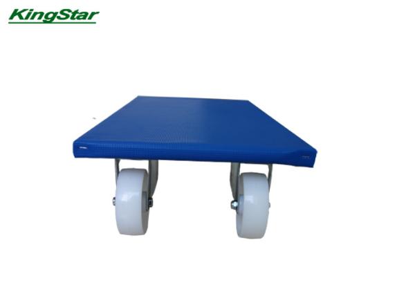 Anti Slip Coated 4 Wheel Moving Dolly Trolley For Transport Roller With 500 Kg Capacity