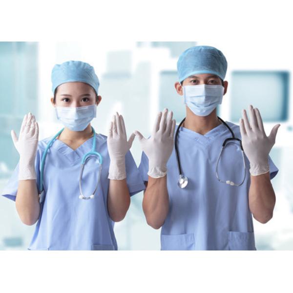 Strength Powder Free Sterile Latex Surgical Gloves For Medical Surgery
