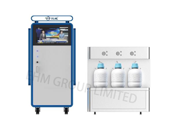 Estación comercial de agua hidrogenada EHM 3000-5000ppb SPE Electrolyzer