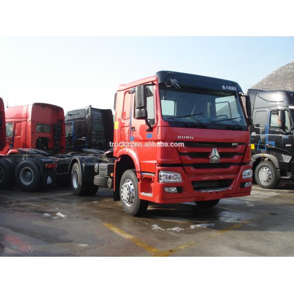 Euro 2 HW 76 Cab Howo Prime Mover Tractor 4*2 Drive Wheel Truck