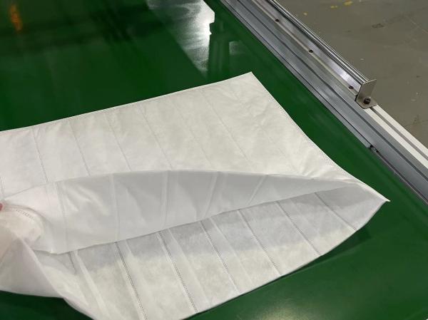 F5 F6 F7 Sistema de ventilação Ar condicionado industrial Máquina de fabricação de sacos de filtro de ar não tecidos