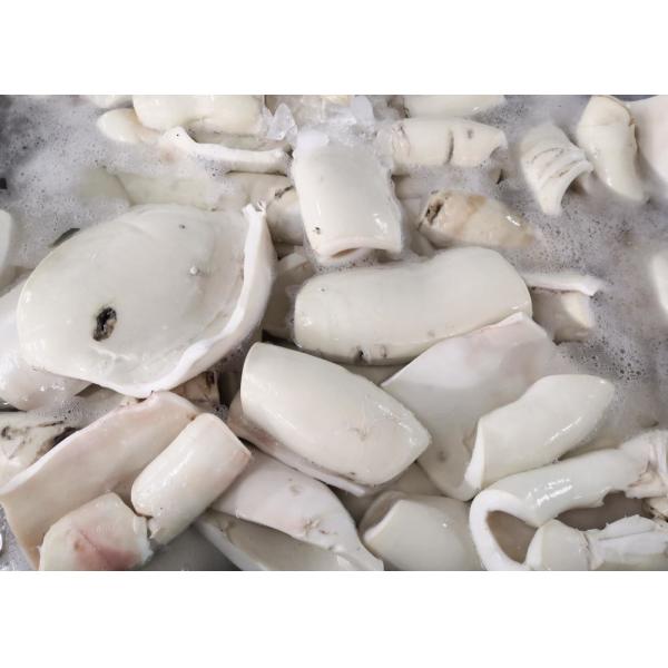 Frozen Boiled Giant Squid Fillet Bqf  Darumar Thickness 6mm - 12mm origin china