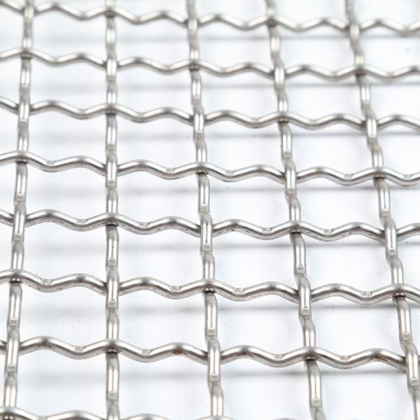 Rust Proof Crimp Woven Wire Mesh Breathable Grain Storage Screen For Corn Wheat Rice Granary