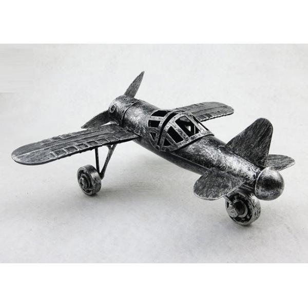 Fighter Model Metal Decorations Art Crafts Iron Material For Office Desk Decor