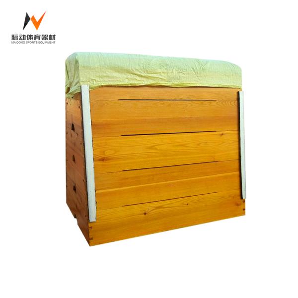 Водонепроницаемое твердое дерево гимнастическое оборудование для скакалки лошадей для 5 секций скакалки