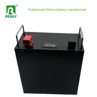 Rechargeable Solar 12.8V 100Ah Lifepo4 Rechargeable Battery Pack For RV Backup Power Supply